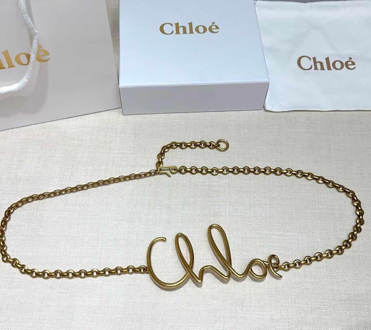 Chloé Iconic Chain Belt