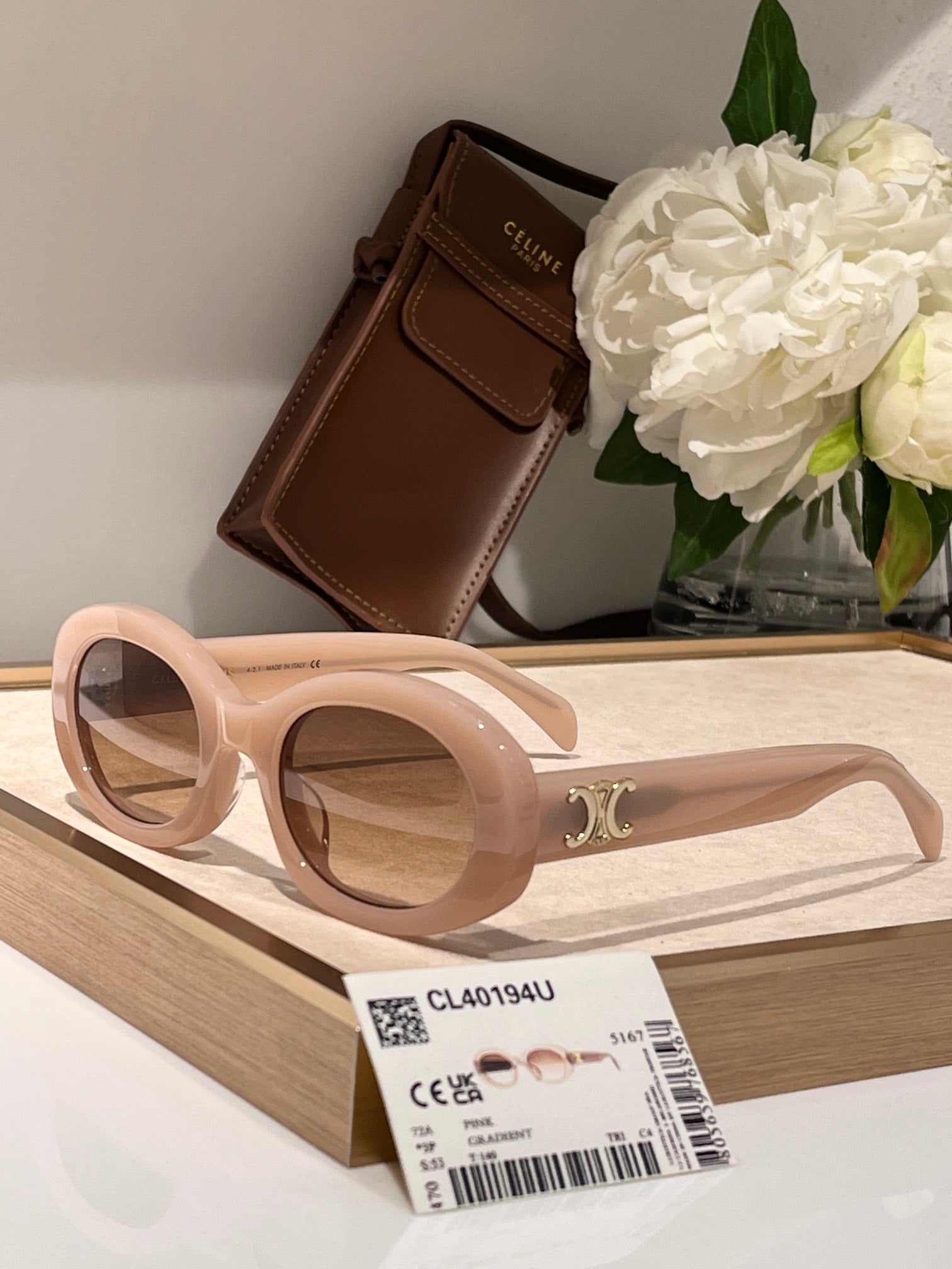 TRIOMPHE SUNGLASSES CL40194U IN ACETATE