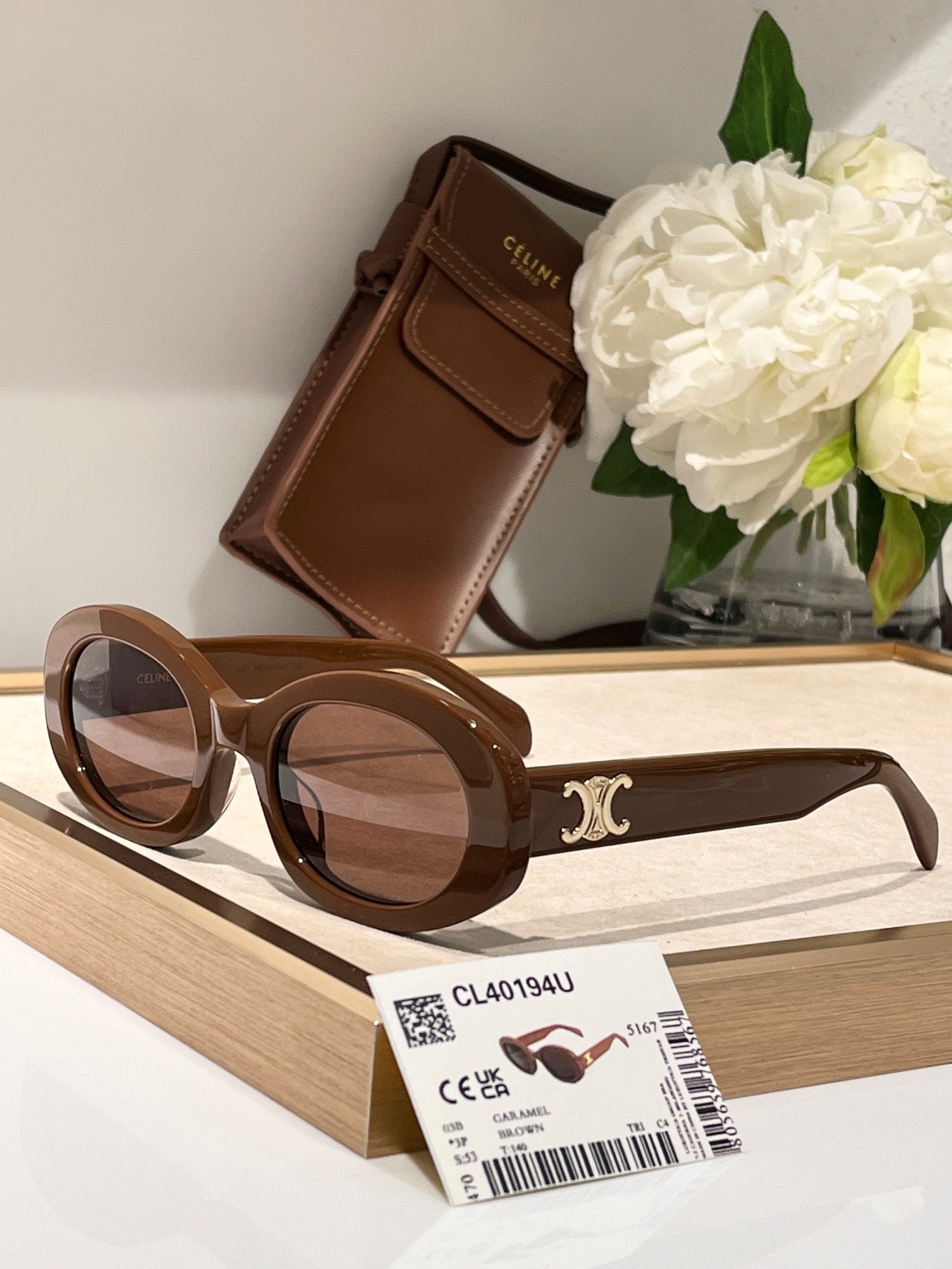 TRIOMPHE SUNGLASSES CL40194U IN ACETATE